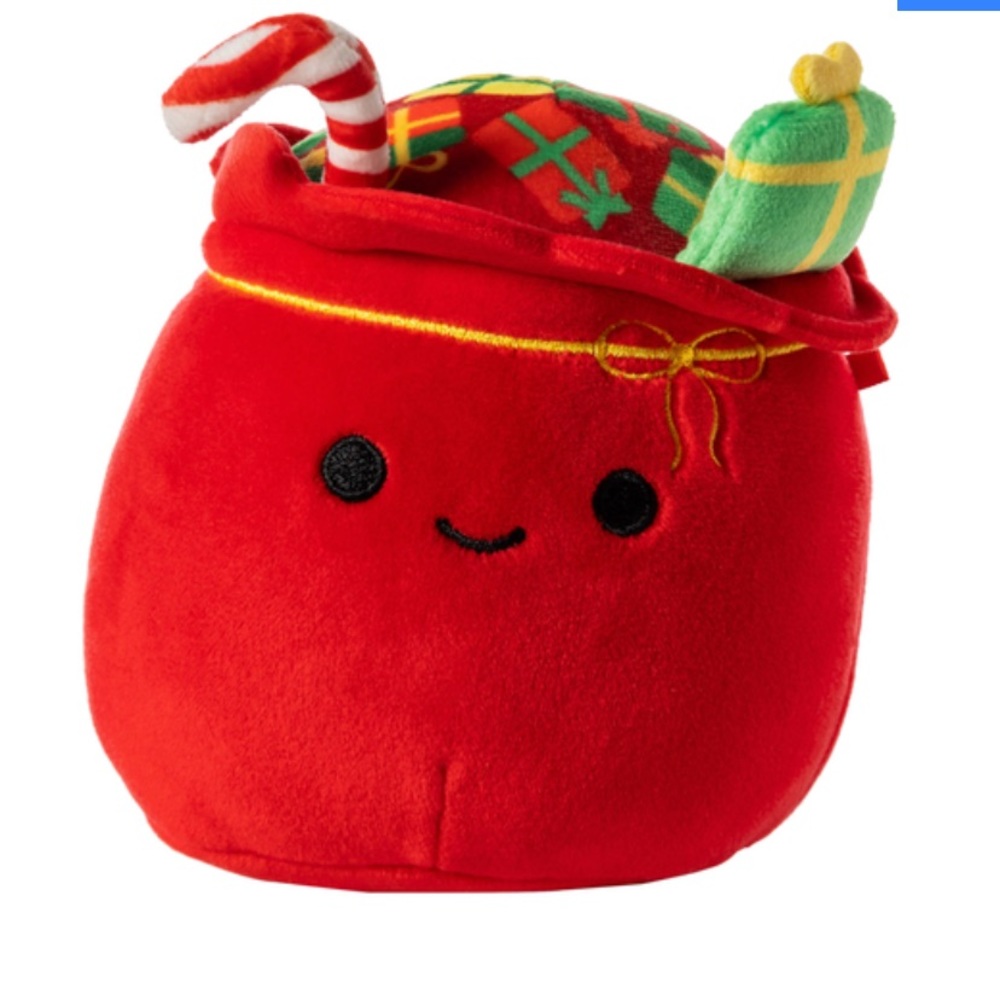 Lowell The Holiday Gift Bag  Christmas Squishmallows 4.5” NWT